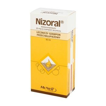 Nizoral szampon 20 mg/1g 60 ml