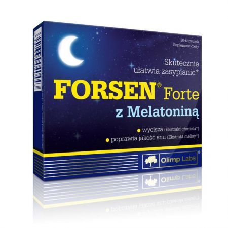 Olimp Forsen Forte z melatoniną 30 kaps.