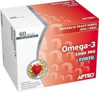 Omega-3 APTEO 1 g 60 kapsułek