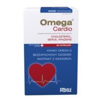 Omega Cardio+czosnek 60 kapsułek