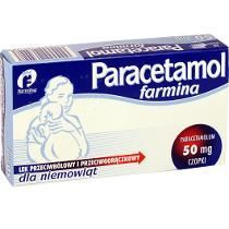 Paracetamol Farmina 50mg 10 czop