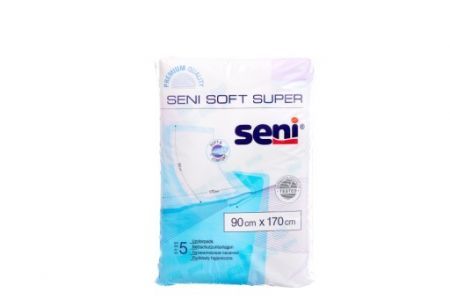 Podkłady higieniczne SENI SOFT 90 x 170cm 5 szt.