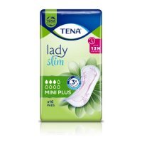 Podpaski specjalistyczne TENA Lady, Slim Mini Plus 16 sztuk