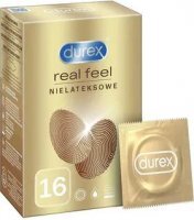 Prezerwatywy DUREX Real Feel 16 szt. Data ważności: 30,09,2022 r