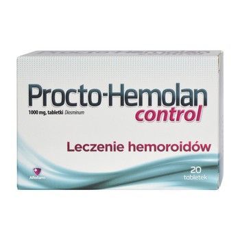 Procto-Hemolan control 1000mg 20 tabl