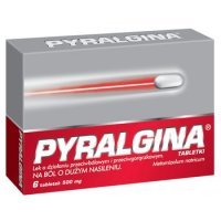 Pyralgina 500 mg 6 tabletek