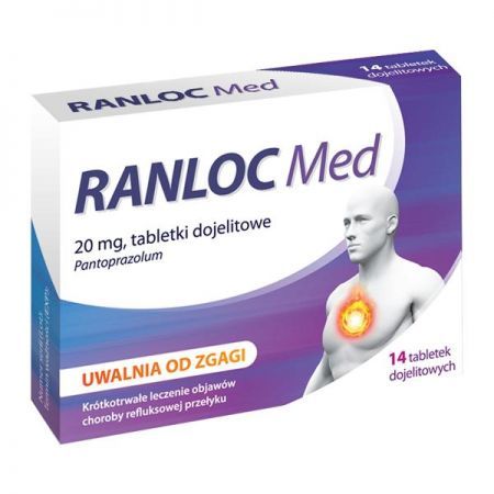 Ranloc Med 20 mg 14 tabl.