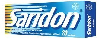 Saridon 20 tabletek INPHARM