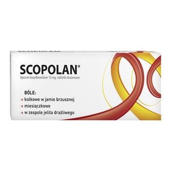 Scopolan 10 mg 30 drażetek