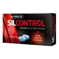 Silcontrol 25mg 2 tabletki