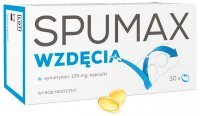 Spumax wzdęcia 125 mg 30 kapsułek