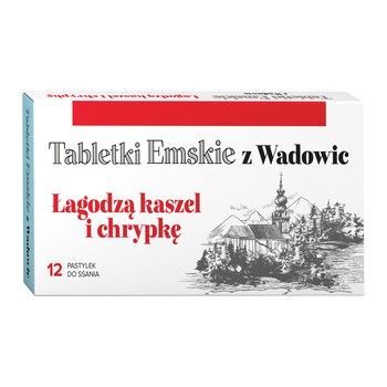 Tabletki Emskie z Wadowic 12 past