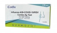 Test Grypa A/B + COVID-19/RSV Combo CorDx