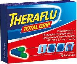Theraflu Total Grip parac+phen+guai 16kaps