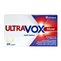 Ultravox Maxe smak miętowy 8,75 mg; 24 pastylki