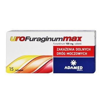 UroFuraginum Max 100 mg 15 tabl.