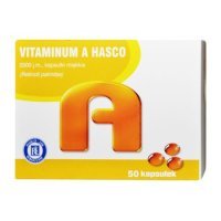 Vitaminum A Hasco 2500jm 50 kaps