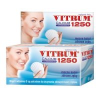 Vitrum Calcium 1250 500mg+200jm 60 tabletek