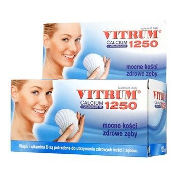 Vitrum Calcium 1250+Vit. D3 120 tabletek